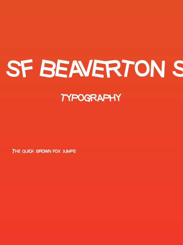 SF Beaverton SC Heavy Poster