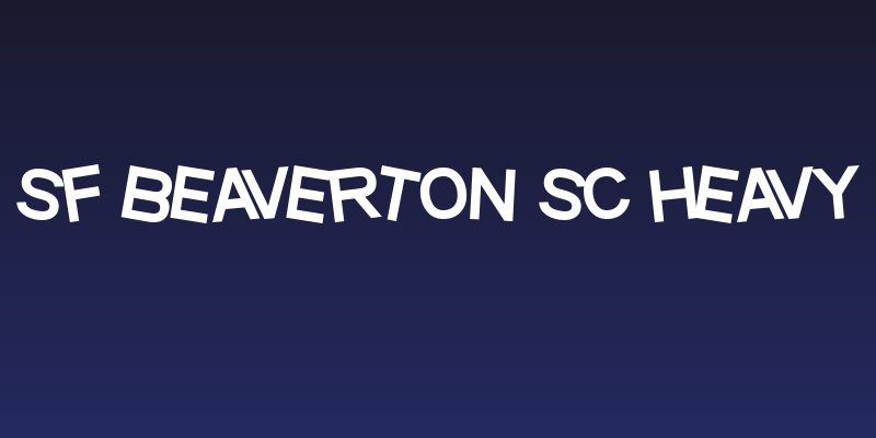 SF Beaverton SC Heavy Social Header