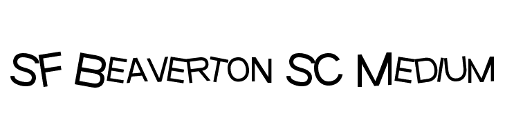 SF Beaverton SC Medium Font