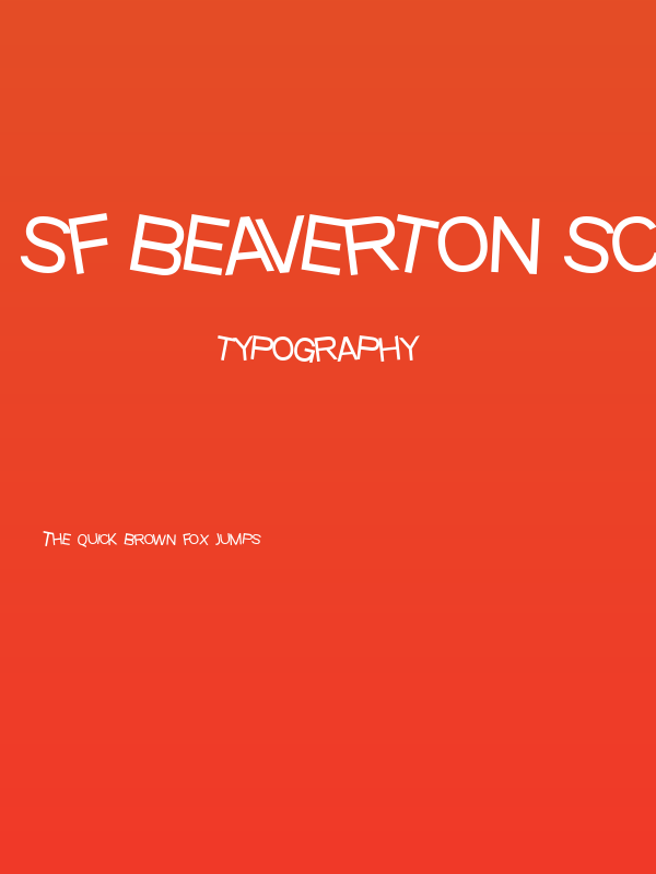 SF Beaverton SC Medium Poster