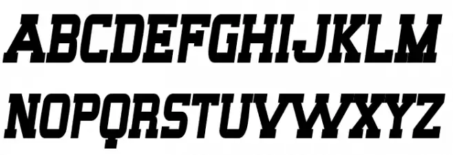 SF Big Whiskey Condensed Bold خط أحرف كبيرة