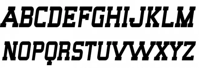SF Big Whiskey Condensed Fonte MAIÚSCULAS