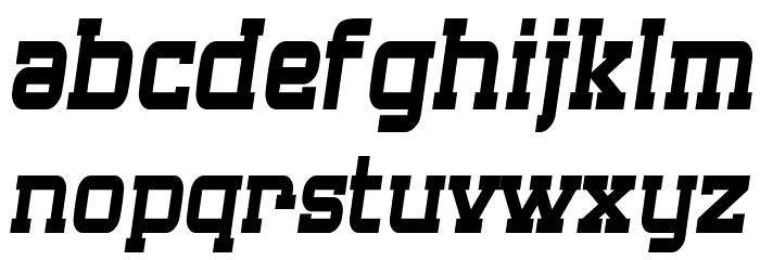 SF Big Whiskey Condensed Font LOWERCASE