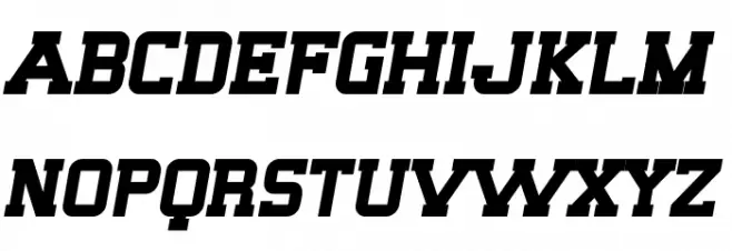 SF Big Whiskey SC Bold Schriftart Kleinbuchstaben