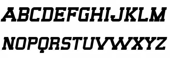 SF Big Whiskey Шрифта ВЕРХНИЙ