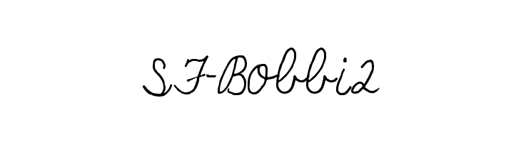 SF-Bobbi2 Font