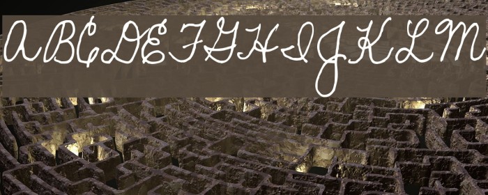 SF-Bobbi2 Font examples
