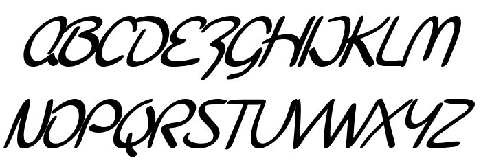 SF Burlington Script SC Bold Italic Font LOWERCASE
