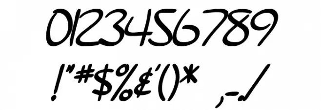 SF Burlington Script SC Bold Font OTHER CHARS