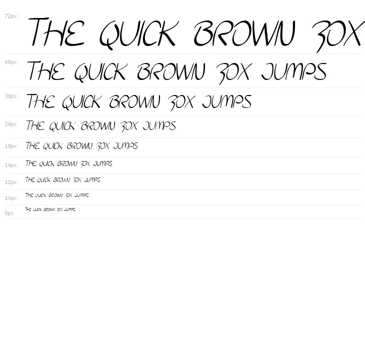 SF Burlington Script SC Waterfall