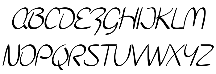 SF Burlington Script SC Font LOWERCASE