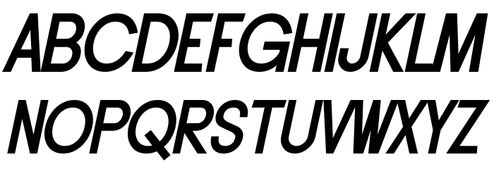 SF Buttacup Lettering Bold Oblique Font LOWERCASE