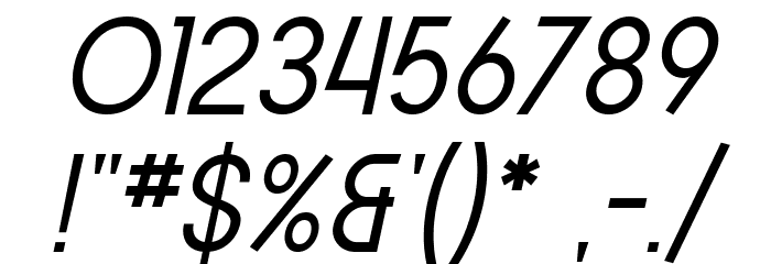 SF Buttacup Lettering Oblique Font OTHER CHARS