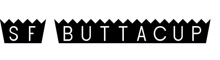 SF Buttacup Font