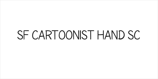 SF Cartoonist Hand SC Logo