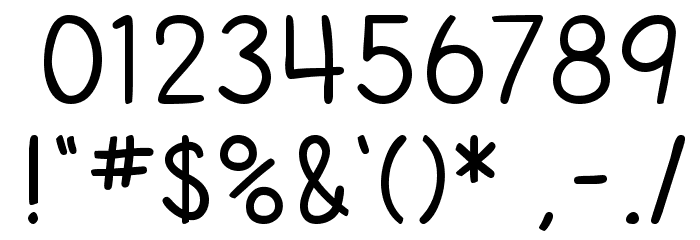 SF Cartoonist Hand Font OTHER CHARS