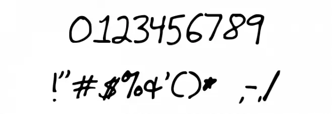 SF-Cecilys Font OTHER CHARS