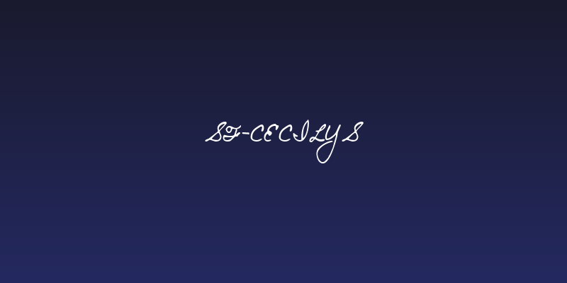 SF-Cecilys Social Header