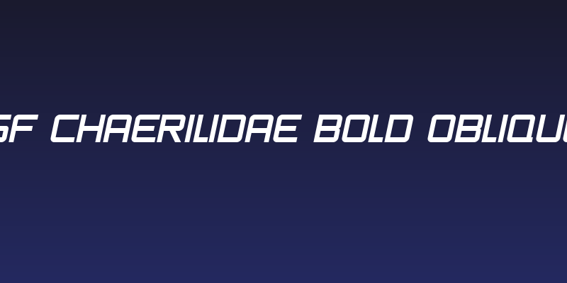 SF Chaerilidae Bold Oblique Social Header