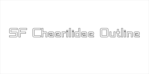 SF Chaerilidae Outline Logo