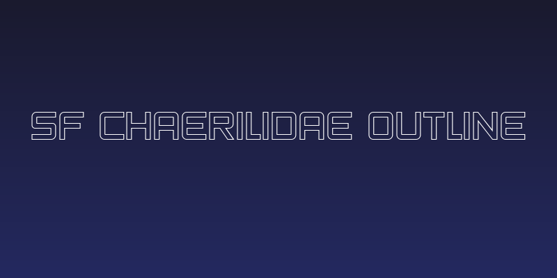 SF Chaerilidae Outline Social Header