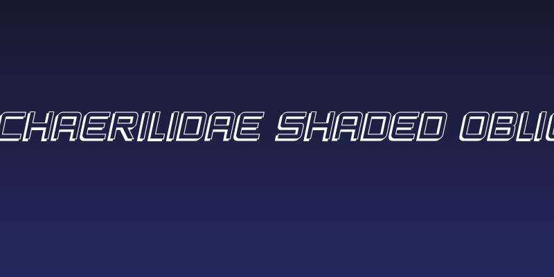 SF Chaerilidae Shaded Oblique Social Header