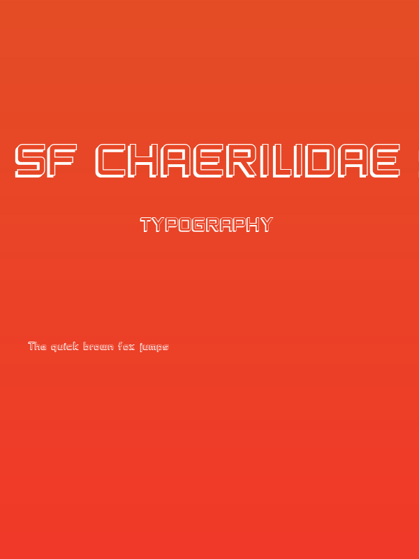 SF Chaerilidae Shaded Poster