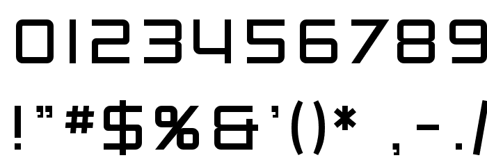 SF Chaerilidae Font OTHER CHARS