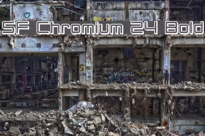 SF Chromium 24 Bold Example 3