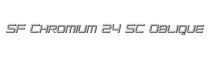 SF Chromium 24 SC Oblique 