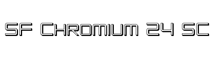 SF Chromium 24 SC フォント