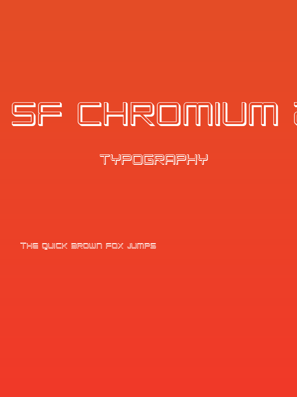 SF Chromium 24 SC Poster