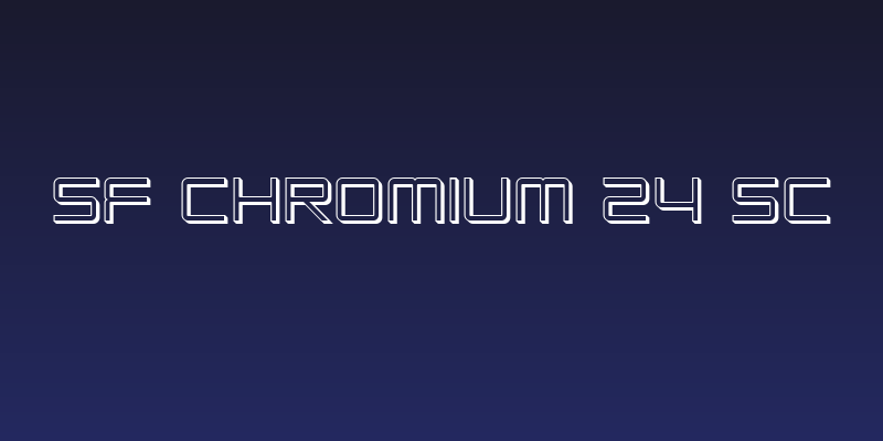 SF Chromium 24 SC Social Header