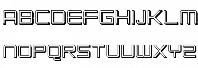 SF Chromium 24 SC Font LOWERCASE