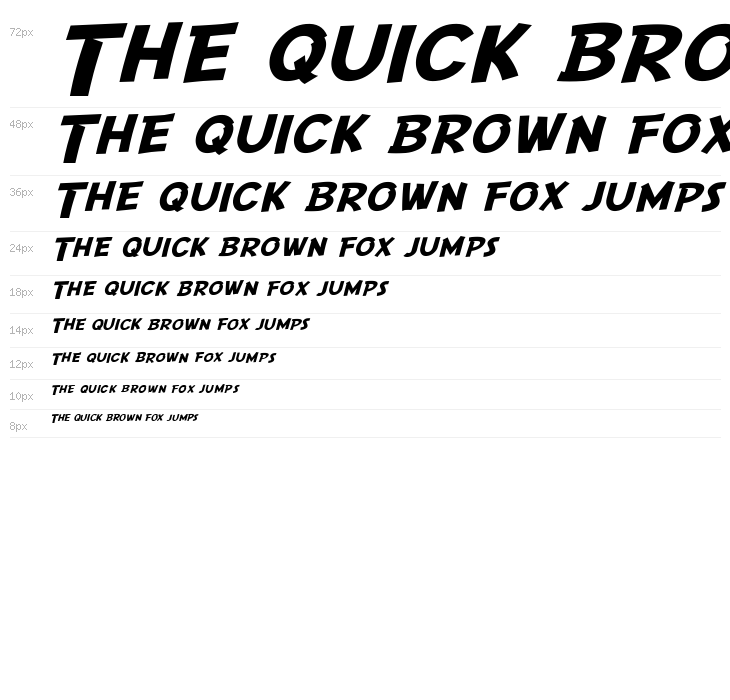 SF Comic Script Extended Waterfall