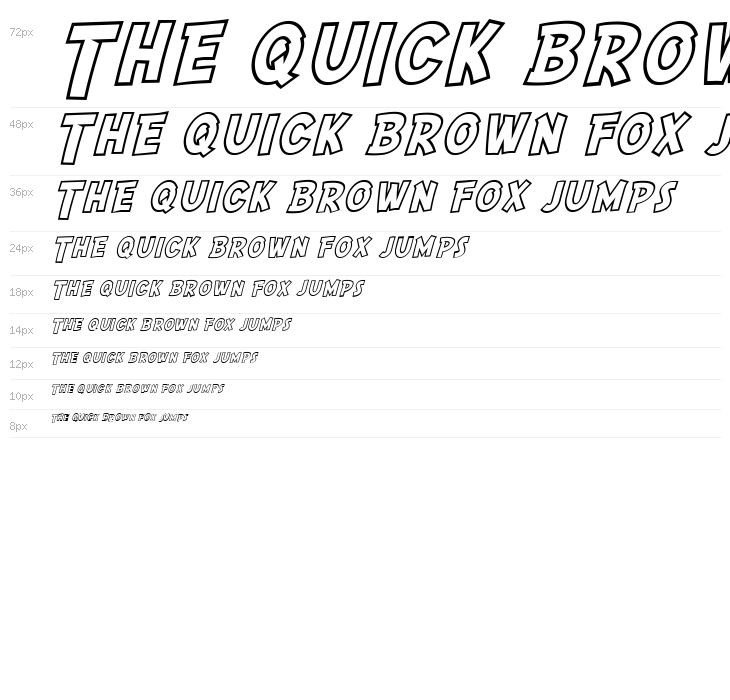 SF Comic Script Outline Waterfall