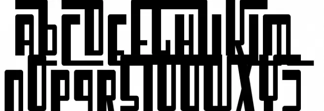 SF Cosmic Age Condensed Schriftart Groß