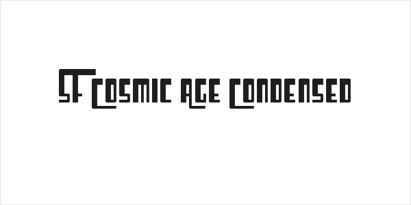 SF Cosmic Age Condensed Logo