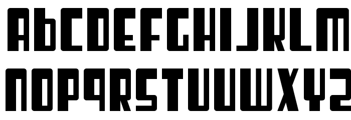 SF Cosmic Age Font LOWERCASE