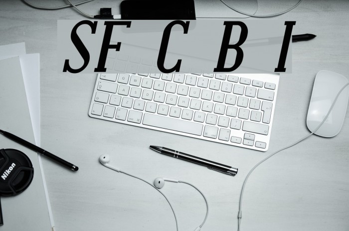 SF Covington Bold Italic Font examples