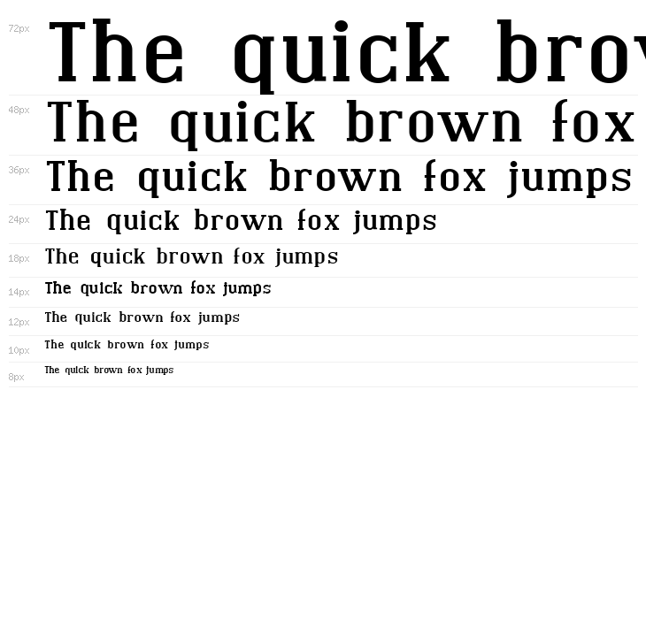 SF Covington Exp Bold Waterfall