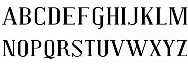 SF Covington Exp Schriftart Groß