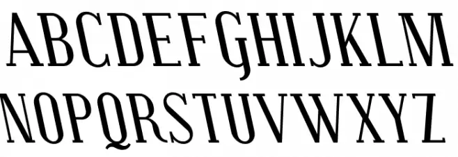 SF Covington Rev Italic Fonte MAIÚSCULAS