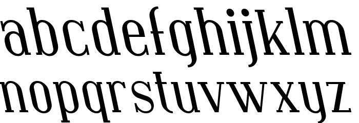 SF Covington Rev Italic Font LOWERCASE