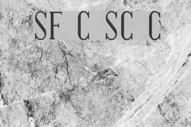 SF Covington SC Cond Font examples
