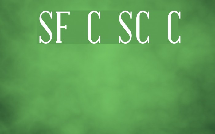 SF Covington SC Cond Font examples