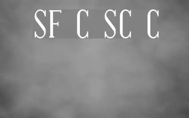 SF Covington SC Cond Font examples