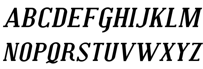 SF Covington SC Exp Bold Italic Font LOWERCASE