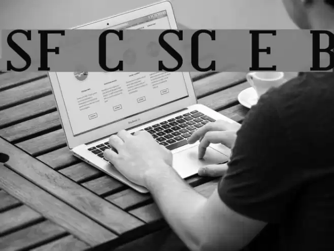 SF Covington SC Exp Bold Font examples