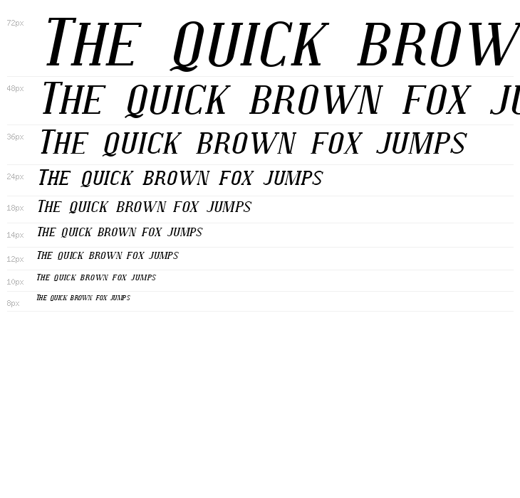 SF Covington SC Exp Italic Waterfall